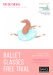 Pas de Cheval ballet class flyer
