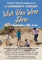 Wish you were here poster